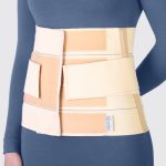 شکم بند با کش دوبل Double Rubber Elastic Abdominal Binder کد 60430