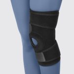 زانوبند تک سایز بلند (نئوپرن) Free size Neoprene Knee Support کد 46200
