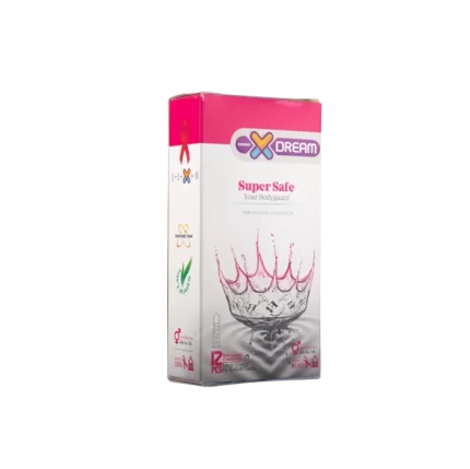 کاندوم ایکسدریم مدل بسیار ایمن بسته ۱۲ عددی