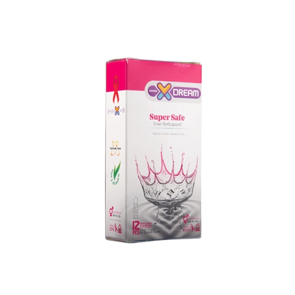 کاندوم ایکسدریم مدل بسیار ایمن بسته ۱۲ عددی